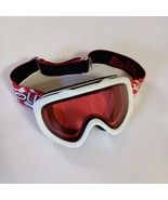 BOLLE Ski And Snowboard Goggles White Frames Pink Lenses Youth, Small Adult - $236.42 MXN