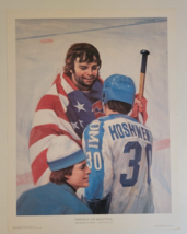Jim Craig 1980 Miracle On Ice Poster - Jerome F. Ryan &quot;America The Beaut... - $58.41