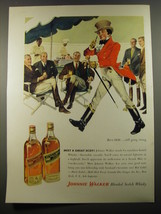 1954 Johnnie Walker Scotch Advertisement - £14.54 GBP