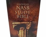 Study Bible NASB Donald W. Burdick Hardcover 2000 Full Color Zondervan L... - $19.75