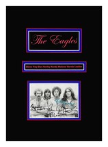 The Eagles Signed Magazine Photograph Museum Framed Ready to Display - £1,011.98 GBP
