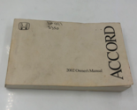 2002 Honda Accord Owners Manual Handbook OEM P04B30007 - £21.45 GBP