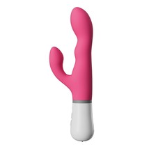 Nora Rabbit Vibrator With App Control, Pink Thrusting Vibrator Rabbit With Dual  - £142.24 GBP