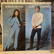 [COUNTRY/POP]~EXC Lp~Bobbie Gentry~Glen Campbell~Self Titled~[1968~CAPITOL~Issue - £7.00 GBP