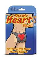 Kiss My Heart Bikini For The Guy Who Always Wants A Heart On One Size 28-40 - £15.78 GBP