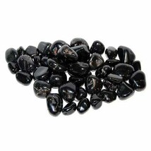 1 lb Black Onyx tumbled stones - $23.64 CAD