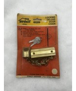 Vtg Collectible Stanley Locking Deluxe Door Chain Guardware CD4544 - $19.99