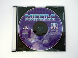 Missile Command Authentic Sony PlayStation 1 PS1 Game Disc + Case 1999 - £1.74 GBP