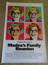 MADEA&#39;S FAMILY REUNION - TYLER PERRY FILM POSTER (FOUR FACES) - £16.47 GBP