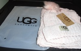UGG Hat &amp; Scarf Set - women&#39;s - pink - new with tags - £17.20 GBP
