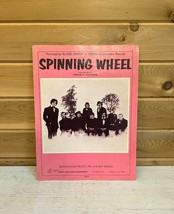 Vintage Sheet Music Blood Sweat and Tears Spinning Wheel 1969 - £21.73 GBP