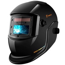 Dekorpo Welding Helmet Auto Darkening: True Color Solar Powered Auto Dar... - £48.63 GBP