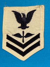WWII, UNITED STATES NAVY, U.S.N. AVIATION MACHINIST, 2nd CLASS, RATE, SI... - $10.00