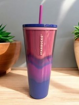 Starbucks Summer Water Color Wave Trio (Pink,Blue,Purple) 24 oz Tumbler ... - $15.18