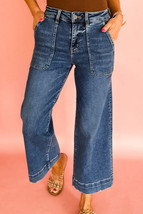Ashleigh Blue Cropped High Rise Wide Leg Jeans - $35.50