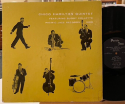 Chico Hamilton Quintet featuring Buddy Collette Vinyl LP Pacific Jazz PJ-1209 - £25.80 GBP
