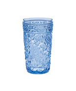 Set of Four Blue Paisley Acrylic Stemless Highball Glass - $1,404.11 MXN