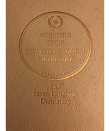 Webster&#39;s Third New International Dictionary and Seven Language Dictionary - £49.06 GBP