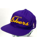 Los Angeles LAKERS Hat-Adidas Draft Cap-NBA-Purple-Embroidered-Snapback - €23,83 EUR