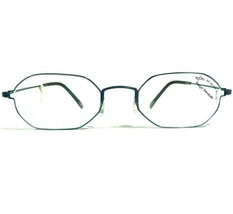 Kazuo Kawasaki Eyeglasses Frames MP-681 RK Blue Round Octagon Kooki 46-2... - £176.66 GBP