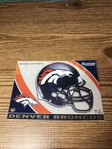 Denver Broncos Helmet Fathead Tradeable 2008 NFL Sticker Decal - £3.18 GBP