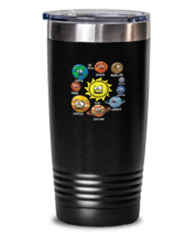 20 oz Tumbler Stainless Steel Insulated Funny Solar System science planet  - £26.33 GBP