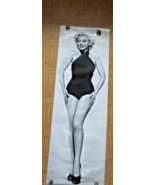 1984 Verkerke Marilyn Monroe Poster Door size 62 x 21 bathing suit - $93.14