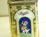 Early 1920's Lithograph Tin Bunte Diana Confections Tin Lid Chicago USA - $39.59