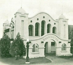 Washington State Building 1915 Panama California Expo San Diego CA Postcard UNP - £3.87 GBP