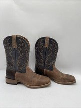 Ariat Men&#39;s Lasco Ultra Western Boots Brown/Blue Size 10D - $123.74