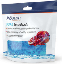 Aqueon PURE Betta Beads: Beneficial Bacteria &amp; Enzymes for a Healthy Betta Habit - £7.72 GBP+