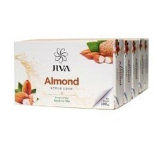 2 x Jiva Ayurveda Almond Scrub Soap 100g - £8.03 GBP