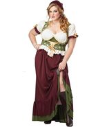 Renaissance Wench Costume 1X Plus 16-18 Maid Medieval Peasant Oktoberfes... - $816.31 MXN