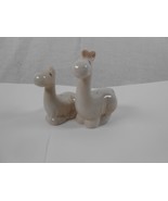 Noah&#39;s Ark Llamas - Precious Moments Salt and Pepper Shaker Male and Female - £10.27 GBP