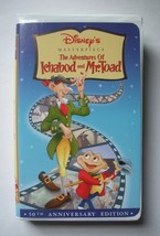 The Adventures Of Ichabod And Mr Toad Vhs 1999 Disney Excellent Tested Very Rare - £12.16 GBP