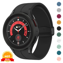 Original fit Silicone Strap for Samsung Watch 4/5 40 44Mm Watch 5 Pro 45... - £6.72 GBP+