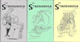The Stronghold - Issues 1-3 of Classic OSR RPG Fanzine - $17.00
