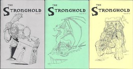 The Stronghold - Issues 1-3 of Classic OSR RPG Fanzine - £12.70 GBP