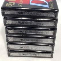 Lot of 6 Fuji DR-I Normal Bias Type I 60 Minutes Audio Cassettes Sealed - £9.34 GBP