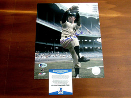 Whitey Ford # 16 1961 Wsc Mvp Yankee Signed Auto Quality Color 8 X 10 Photo Bas - $118.79