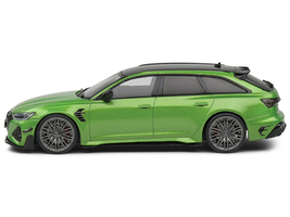 2022 Audi ABT RS 6-R Java Green Metallic with Black Top 1/43 Diecast Mod... - $42.79