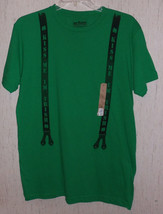 Nwt Mens &quot;Kiss Me I&#39;m Irish&quot; Green Novelty T-SHIRT Size L - £14.63 GBP