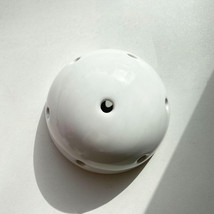 Multi-hole ceiling rosette made of porcelain white diameter 125 mm OLDE ... - £22.07 GBP