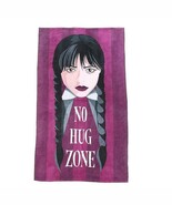 Wednesday No Hug Zone CharacterSoft Cotton Beach, Pool Towel, 34&quot; X 64&quot; - $403.75 MXN