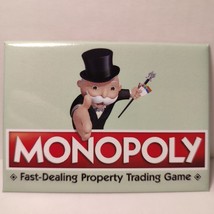 Monopoly Man Fridge Magnet Official Hasbro Collectible Made In USA - £7.76 GBP