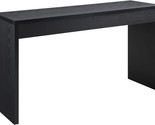 Black Northfield Hall Console Desk Table From Convenience Concepts. - $99.92