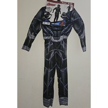 NEW Marvel Avengers Black Panther Costume Boys Child Medium 8 Jumpsuit Mask - $19.75