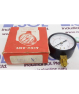ACCU-AIRE 2 1/2 Pressure Gauge 25DLA-P60X Max 4 Kg/cm2 60 psi NEW - $77.72 CAD