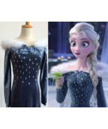 Olaf&#39;s Frozen Adventure Elsa Costume, Elsa Dress, Elsa Cosplay Costume K... - £135.09 GBP