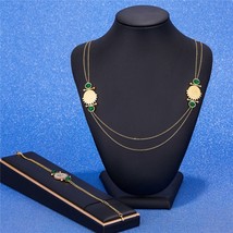 LUIZADA 2022 May hot selling accessories wedding jewelry set for women Coin Stai - £46.16 GBP